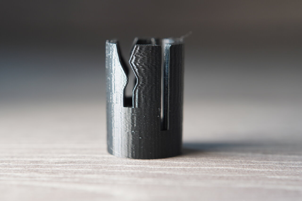 New 3d printed piece for the wheel.